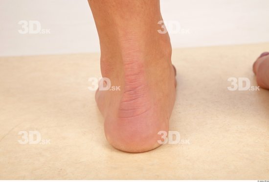 Foot Whole Body Woman Casual Slim Studio photo references