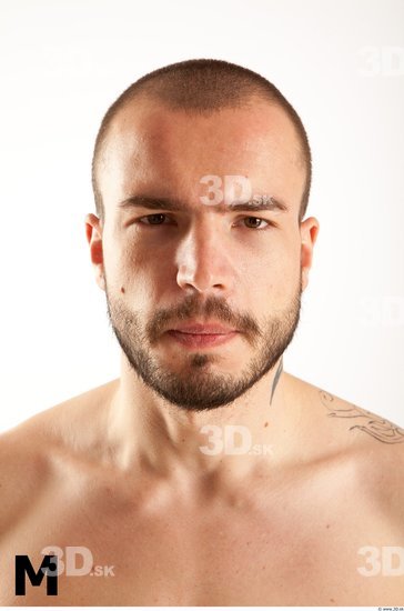 Head Phonemes Man White Athletic Bearded