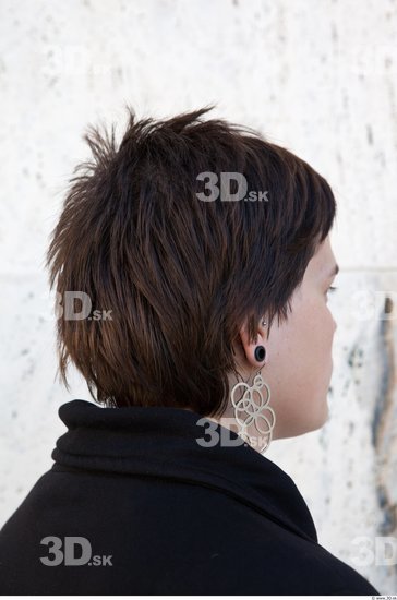 Head Hair Woman Casual Average Street photo references