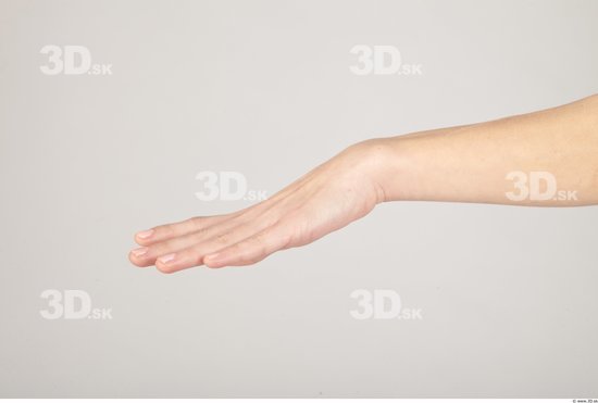 Hand Whole Body Woman Formal Slim Studio photo references