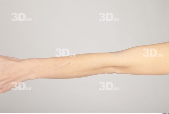 Forearm Whole Body Woman Nude Formal Slim Studio photo references