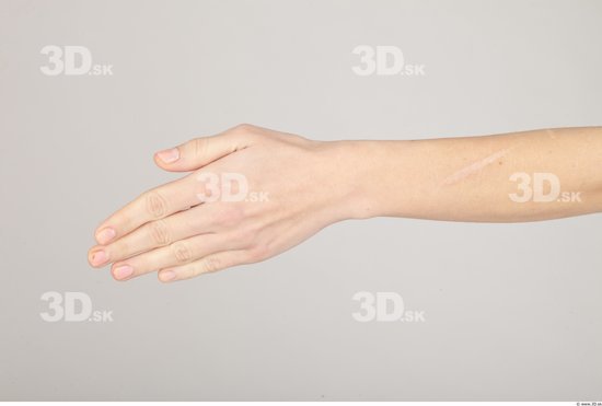 Hand Whole Body Woman Formal Slim Studio photo references