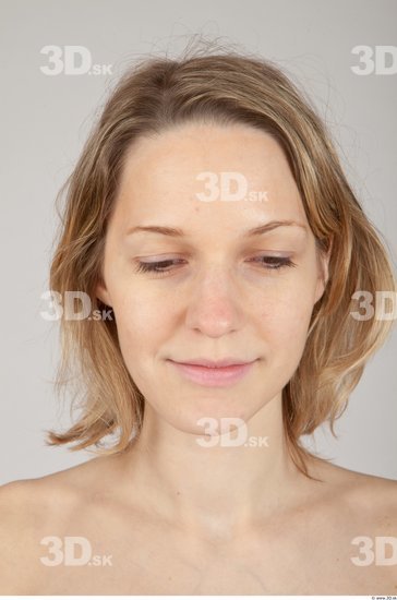 Whole Body Head Woman Formal Slim Studio photo references