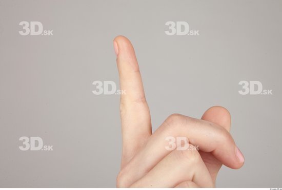 Fingers Whole Body Woman Formal Slim Studio photo references