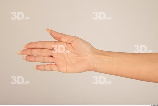 Hand Whole Body Woman Casual Slim Studio photo references