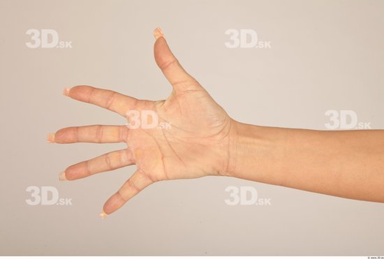 Hand Whole Body Woman Casual Slim Studio photo references