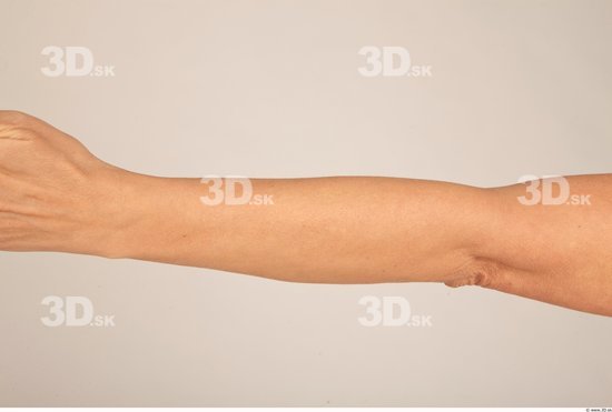 Forearm Whole Body Woman Nude Casual Slim Studio photo references