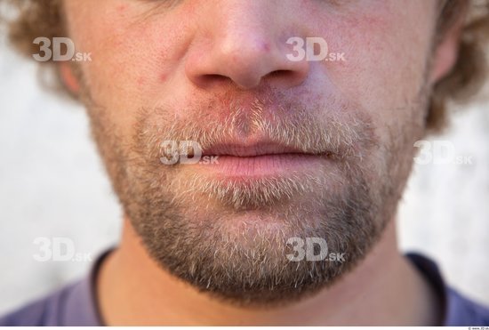 Mouth Man Casual Average Bearded Street photo references