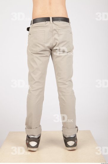 Leg Whole Body Man Asian Casual Trousers Slim Studio photo references