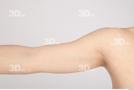 Arm Whole Body Man Asian Nude Casual Slim Studio photo references