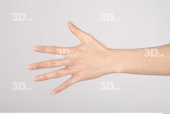 Hand Whole Body Man Asian Casual Slim Studio photo references