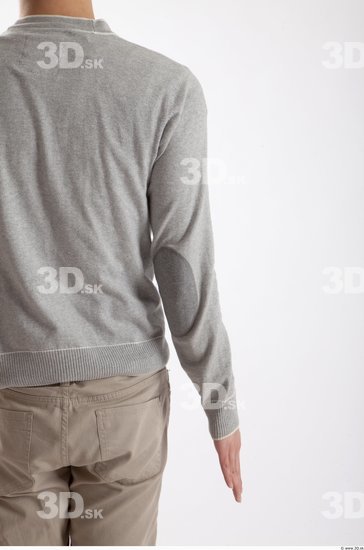 Arm Whole Body Man Animation references Asian Casual Sweater Slim Studio photo references