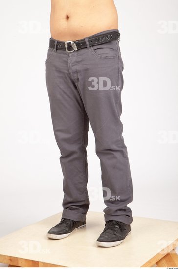 Leg Man Asian Casual Trousers Average Studio photo references