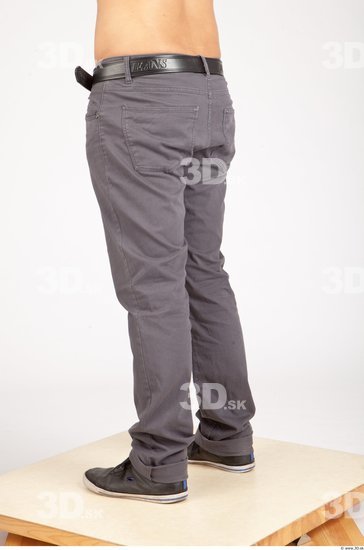 Leg Man Asian Casual Trousers Average Studio photo references