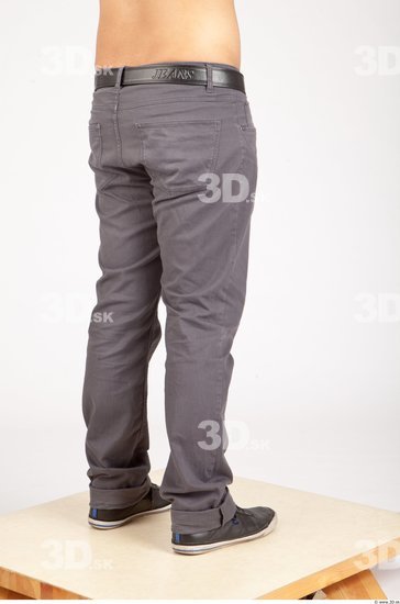 Leg Man Asian Casual Trousers Average Studio photo references