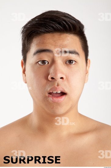 Head Emotions Man Asian Average