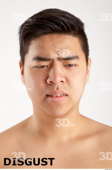 Head Emotions Man Asian Average