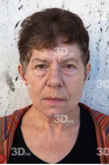 Head Woman Casual Average Wrinkles Street photo references