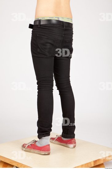 Leg Asian Casual Trousers Studio photo references