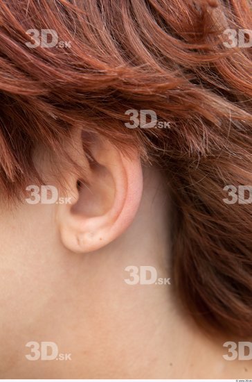 Ear Woman Casual Average Street photo references