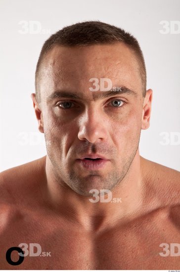 Head Phonemes Man White Muscular