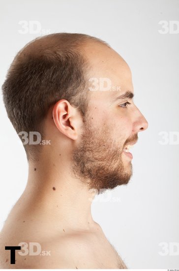 Head Phonemes Man White Slim Bearded