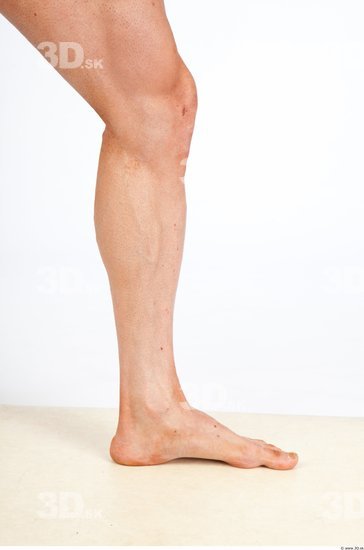 Leg Man White Nude Muscular