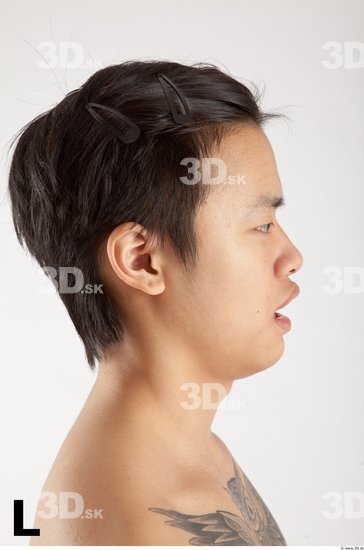 Head Phonemes Man Asian Tattoo Slim