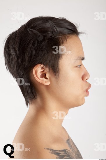 Head Phonemes Man Asian Tattoo Slim