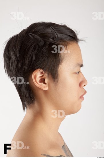 Head Phonemes Man Asian Tattoo Slim