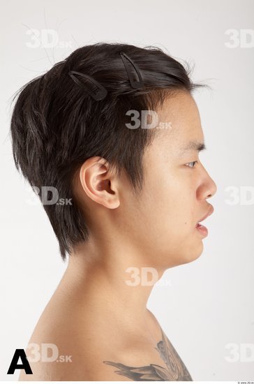 Head Phonemes Man Asian Tattoo Slim