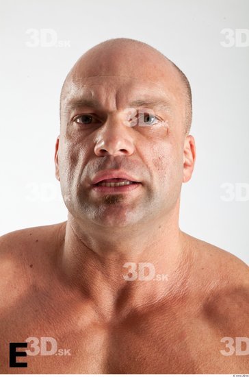 Head Phonemes Man White Muscular