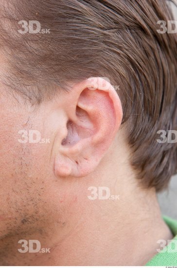 Ear Man Casual Average Street photo references