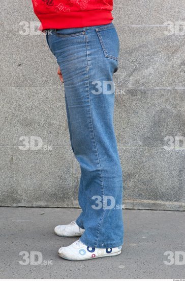 Leg Woman Casual Jeans Average Street photo references