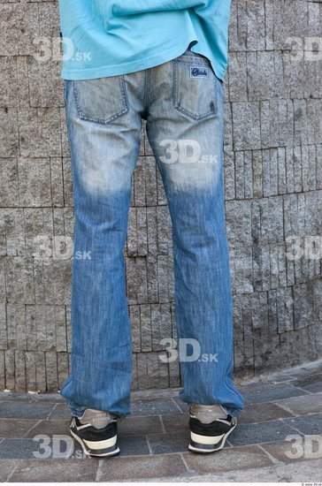 Leg Man White Casual Jeans Average