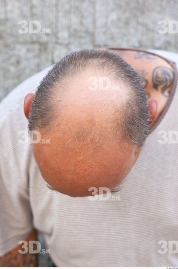 Head Man Tattoo Casual Average Street photo references