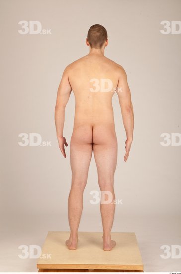 Whole Body Man Animation references Nude Athletic Studio photo references