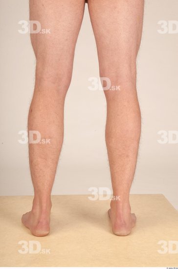 Calf Man Nude Athletic Studio photo references