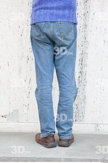 Leg Man White Casual Jeans Average