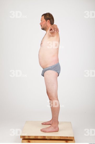 Whole Body T poses Underwear Shorts Studio photo references