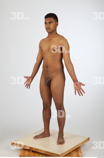 Whole Body Animation references Black Nude Studio photo references