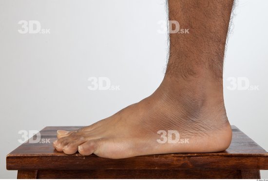 Foot Black Nude Studio photo references