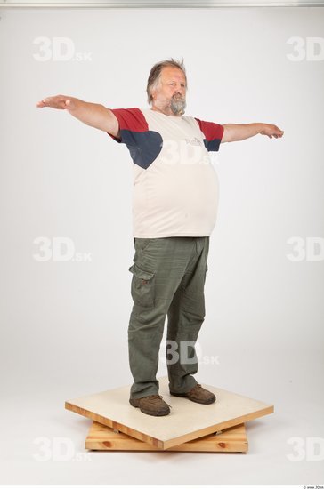 Whole Body Man T poses Casual Studio photo references