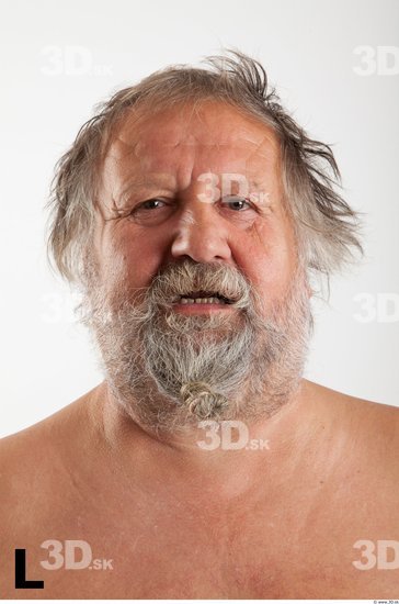 Head Phonemes Man White Overweight Bearded