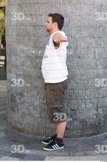 Whole Body T poses Casual Average Street photo references