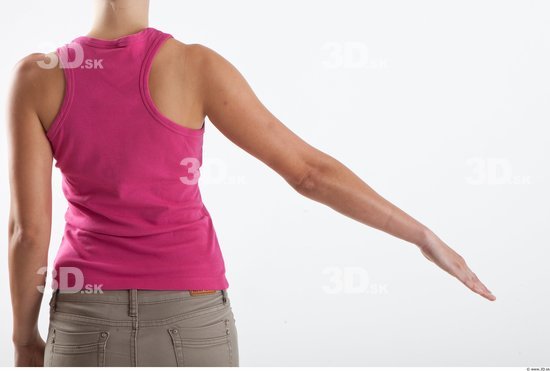 Arm Woman Animation references White Casual Slim Top