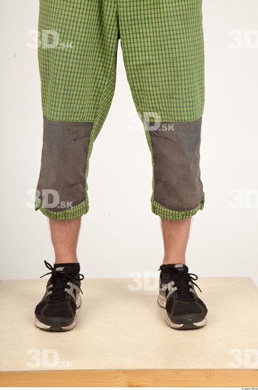 Calf Casual Trousers Studio photo references