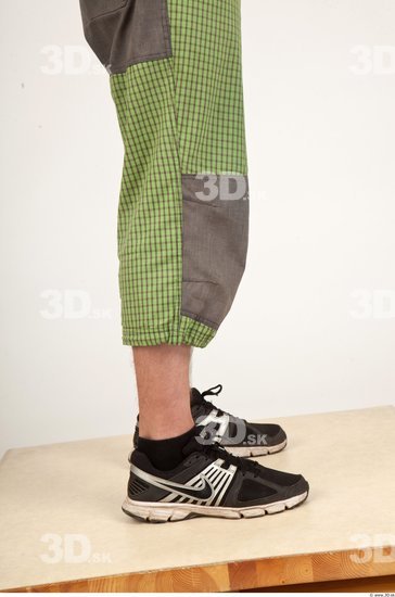 Calf Casual Trousers Studio photo references