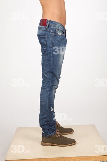 Leg Man Casual Jeans Slim Studio photo references