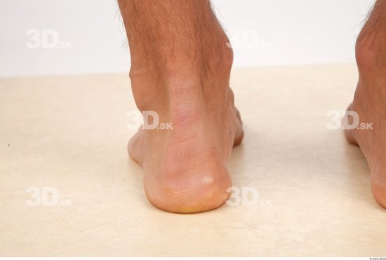 Foot Man Nude Slim Studio photo references